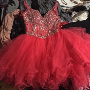 Short bedazzled dress